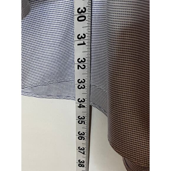 Gold Label Roundtree & York Non-Iron Long Sleeve size 17/36 Pre-Owned with stain - Picture 3 of 11